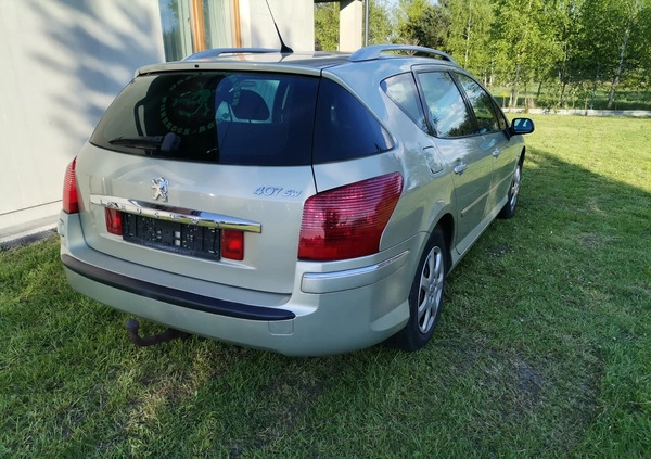 Peugeot 407 cena 11900 przebieg: 201000, rok produkcji 2007 z Sieraków małe 137